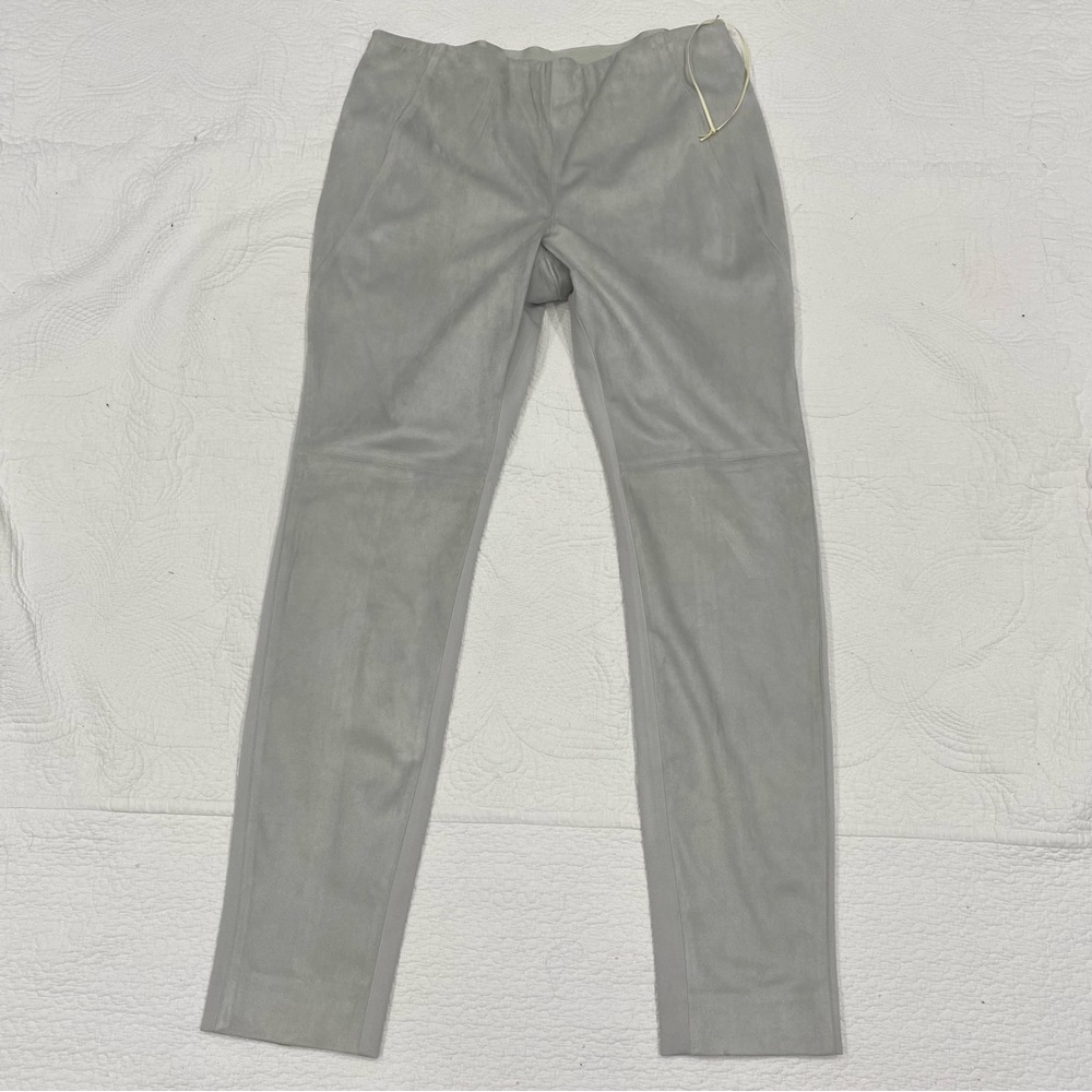 Etcétera 'suede' high rise riding pant Size 12